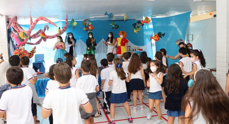 Festa e alegria dão início ao Mês da Criança Evolução